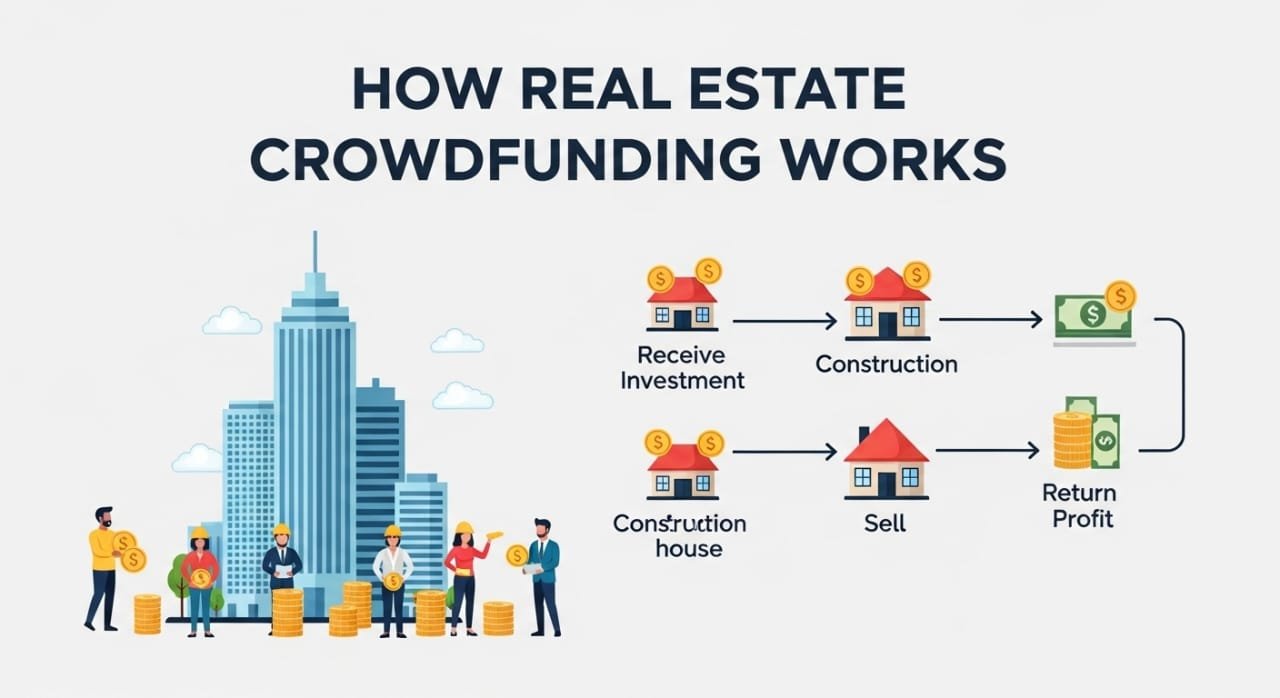 HOW REAL ESTATE CROWDFUNDING WORKS
