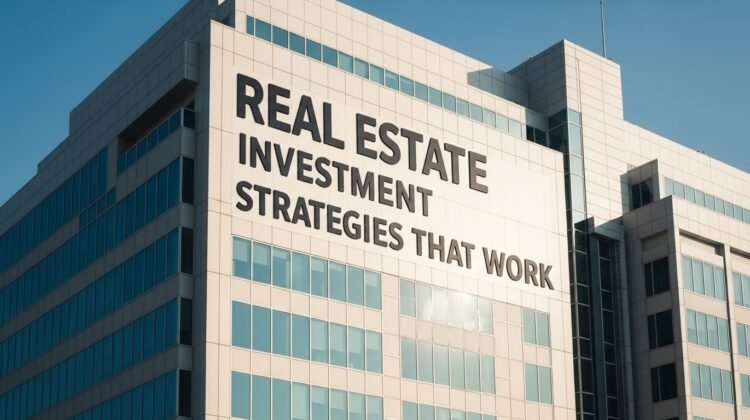 REAL ESTATE INVESTMENT STRATEGIES THAT WORK