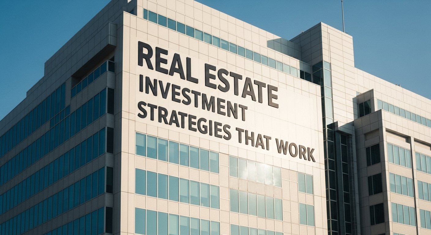 REAL ESTATE INVESTMENT STRATEGIES THAT WORK